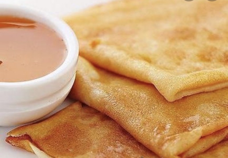 блинчики с медом